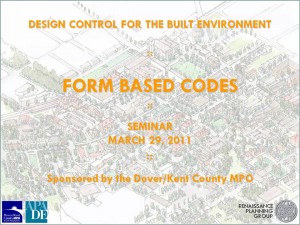 Form Based Codes Presentation